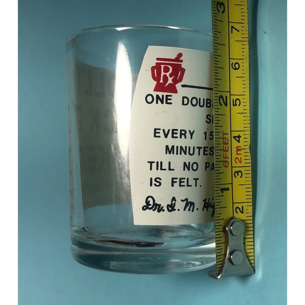 Jamaica Bud’s ‘The Best Joint in Town’ Double shot glass RX by Dr I.M. High